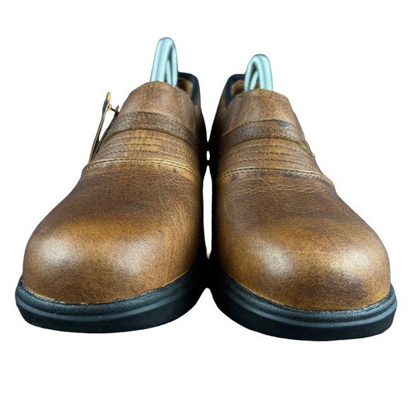 Ariat Safety Clog Steel Toe Golden Brown Slip On Shoes 10002367 Womens Sz 6-11 B - Picture 2 of 9